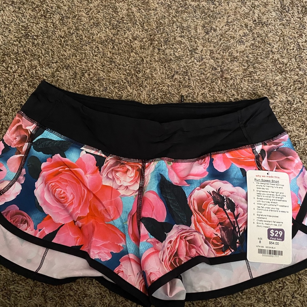 Lululemon Run Speed Shorts